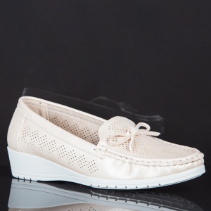 Pantofi ''YiYi YEHJ-233 Beige" - Img 4