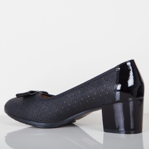Pantofi ''YiYi YEHJ-238 Black" - Img 5