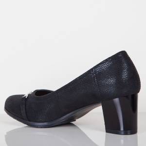Pantofi ''YiYi YEHJ-252 Black" - Img 5