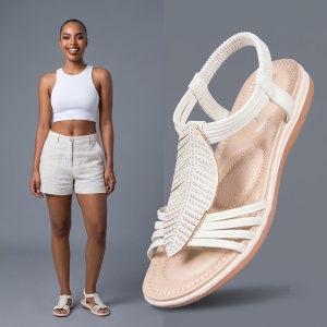 Sandale ''YiYi ZX-59 White''