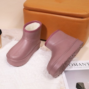 Cizme îmblănite "SuperFashion 5-18 Pink" - Img 2