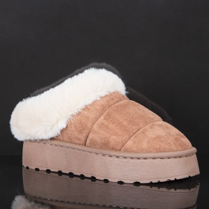 Cizme scurte Dama tip UG "ABC MK059 Brown" - Img 4