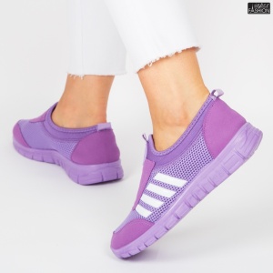 Espadrile ''ALD Fashion HQ-25-106 Purple" - Img 4
