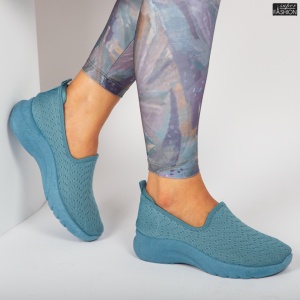 Espadrile ''ALD Fashion HQ1049-258 Blue" - Img 2