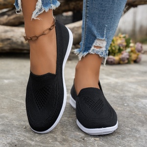 Espadrile "SuperFashion HTWM-42 Black" - Img 2