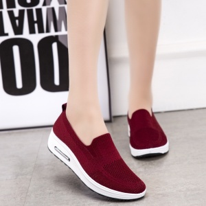Espadrile "SuperFashion HTWM-44 Wine Red" - Img 2