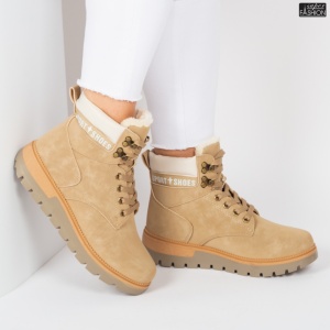 Ghete îmblănite ''ABC 6601 Khaki'' - Img 5