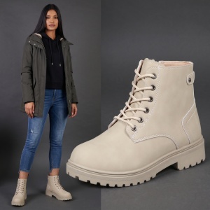 Ghete îmblănite ''Meek GK-168 W. Grey''