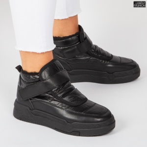 Ghete îmblanite "Z Fashion ZA6006 Black" - Img 3