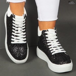 Ghete Sport ''ABC J1868-2 Black White'' - Img 3