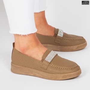 Pantofi ''ALD Fashion HQ-30-128 Khaki" - Img 2