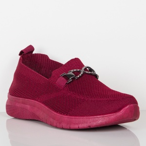 Pantofi ''ALD Fashion HQ-38-169 Burgundy" - Img 5