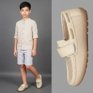 Pantofi Copii "Apawwa A-139 Beige''