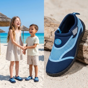 Pantofi Plaja/Piscina Copii ''Apawwa KX15 Navy''