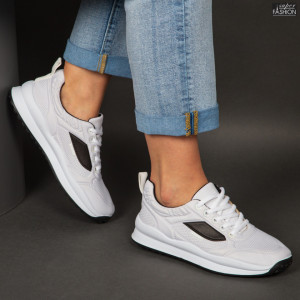Pantofi Sport ''ALD Fashion HQ-256-3 White"