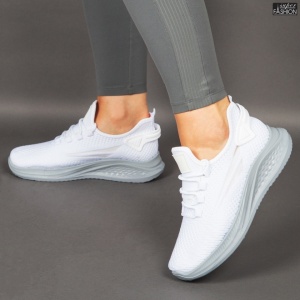 Pantofi Sport ''ALD Fashion HQ-57-222 White" - Img 4