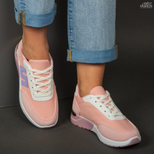 Pantofi Sport ''ALD Fashion HQ1015-73 Pink" - Img 3