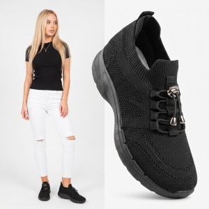 Pantofi Sport ''ALD Fashion HQ1039-215 Black"