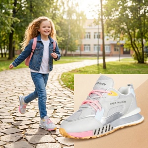 Pantofi Sport Copii ''NCD Fashion CL2316-3 Gray''