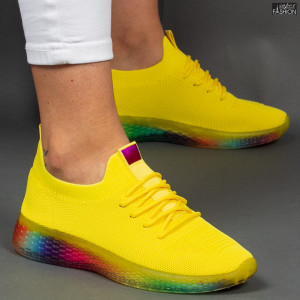 pantofi sport dama cu talpa colorata