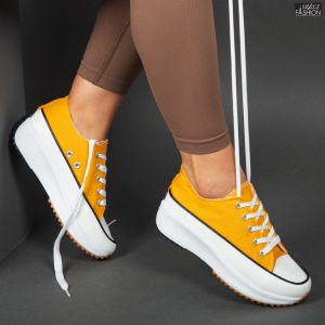 Pantofi Sport ''RXR Fashion R-720 Yellow" - Img 4