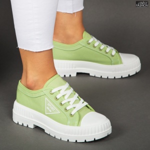 Pantofi Sport "Se7.en D988 Green'' - Img 2