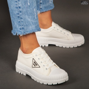 Pantofi Sport "Se7.en D988 White'' - Img 2