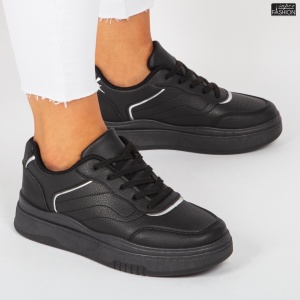Pantofi Sport "Se7.en YZ758-2 All Black'' - Img 2