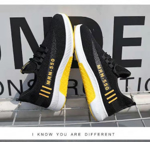 Pantofi Sport "SuperFashion HTMS-17 Black Yellow" - Img 3