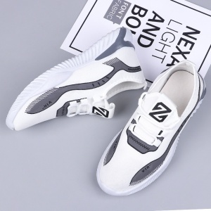 Pantofi Sport "SuperFashion HTMS-222 White Gray" - Img 5