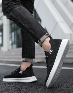Pantofi Sport "SuperFashion HTMS-7 Black" - Img 6