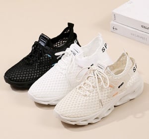 Pantofi sport "SuperFashion HTWM-17 Beige" - Img 2
