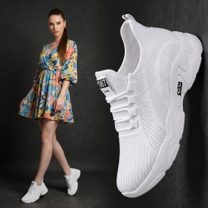 Pantofi sport "SuperFashion HTWM-27 White"