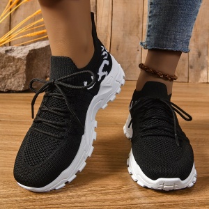 Pantofi sport "SuperFashion HTWM-37 Black" - Img 6