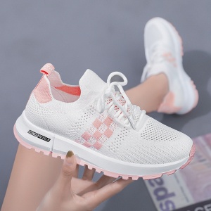 Pantofi sport "SuperFashion HTWM-41 White Pink" - Img 3