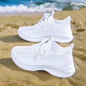 Pantofi sport "SuperFashion HTWM-54 White" - Img 8