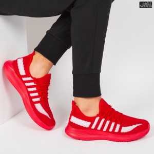 Pantofi Sport "WE Fashion 3310B Red'' - Img 2