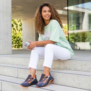 Pantofi Sport ''WE Fashion 390-2 Black Orange'' - Img 3