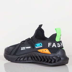Pantofi Sport "Z Fashion ZA-106-1 Black" - Img 2