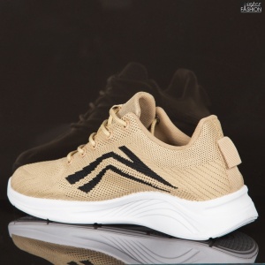 Pantofi Sport "Z Fashion ZM-196 Khaki" - Img 6