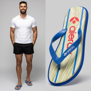 Papuci "Aierda 52A Blue''