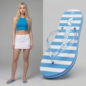 Papuci ''Aierda A29 Sky Blue''