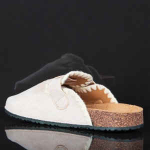 Papuci Dama ''ABC Fashion 1062 Beige" - Img 5