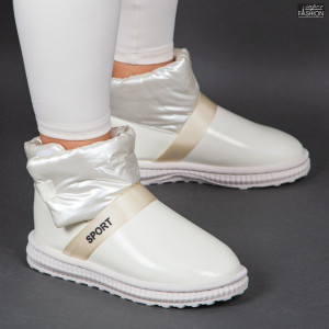 Cizme "ALD Fashion HQ-1010-84 Beige" - Img 2