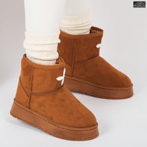 Cizme "ALD Fashion HQ-1012-90 Camel" - Img 4