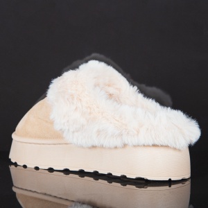 Cizme scurte Dama tip UG "ABC MK058 Beige" - Img 6