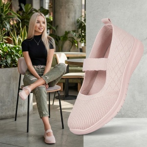 Espadrile ''ALD Fashion HQ-39-178 Pink''