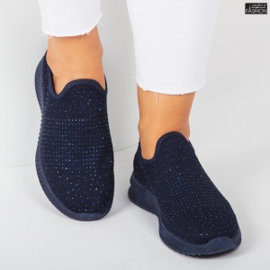 Espadrile ''ALD Fashion HQ1029-163 Navy" - Img 3