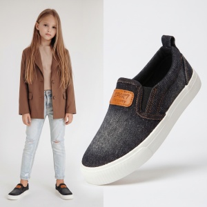 Espadrile Copii ''HEROWAY HT1061 Black'' - Img 2