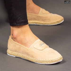 espadrile dama din piele eco intoarsa
